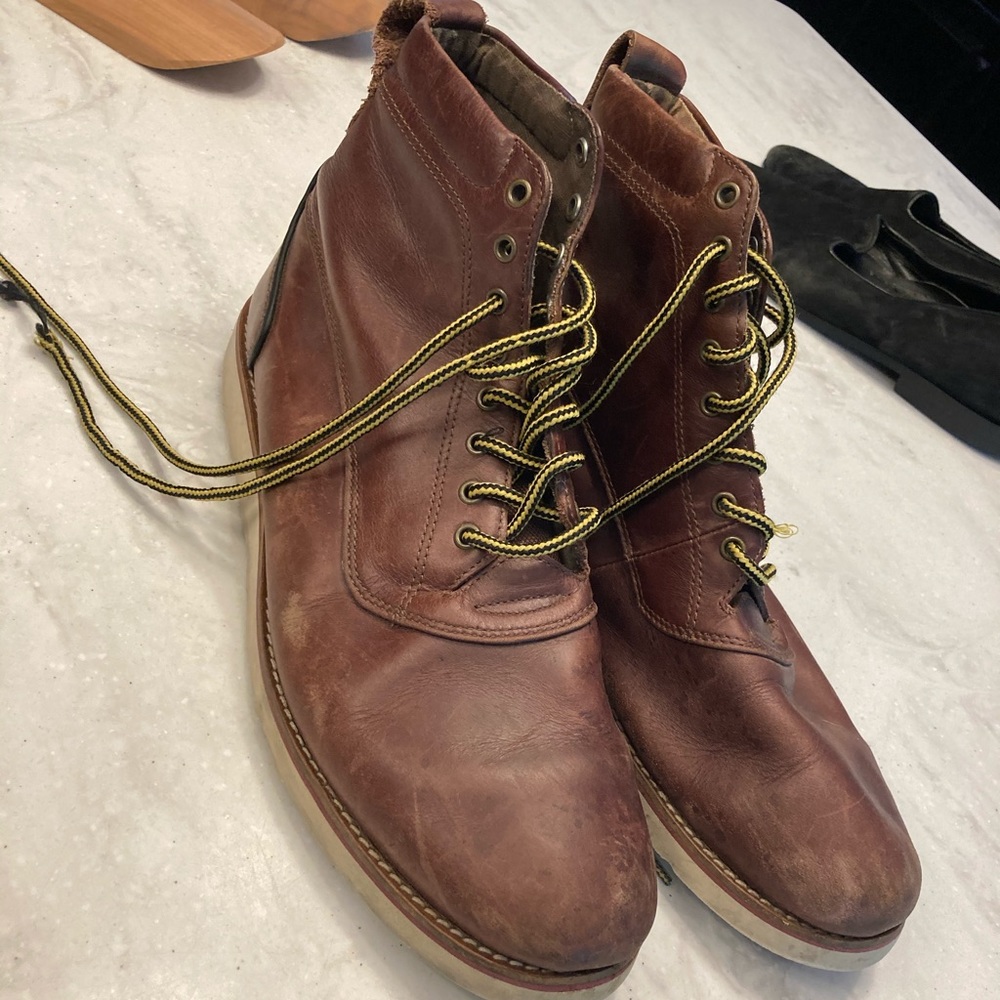 Quiksilver Leather Boot Size 12